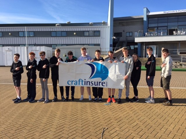E-Howard-Davies Youths with CraftInsure Hoodies